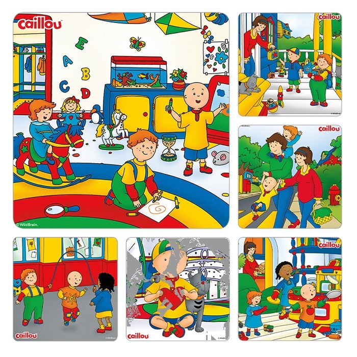 Kids Stickers Caillou 100/Box