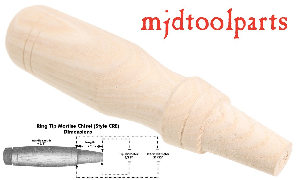 Genuine Amish Turned Handle for Socket Paring Chisel (CHE) - mjdtoolparts