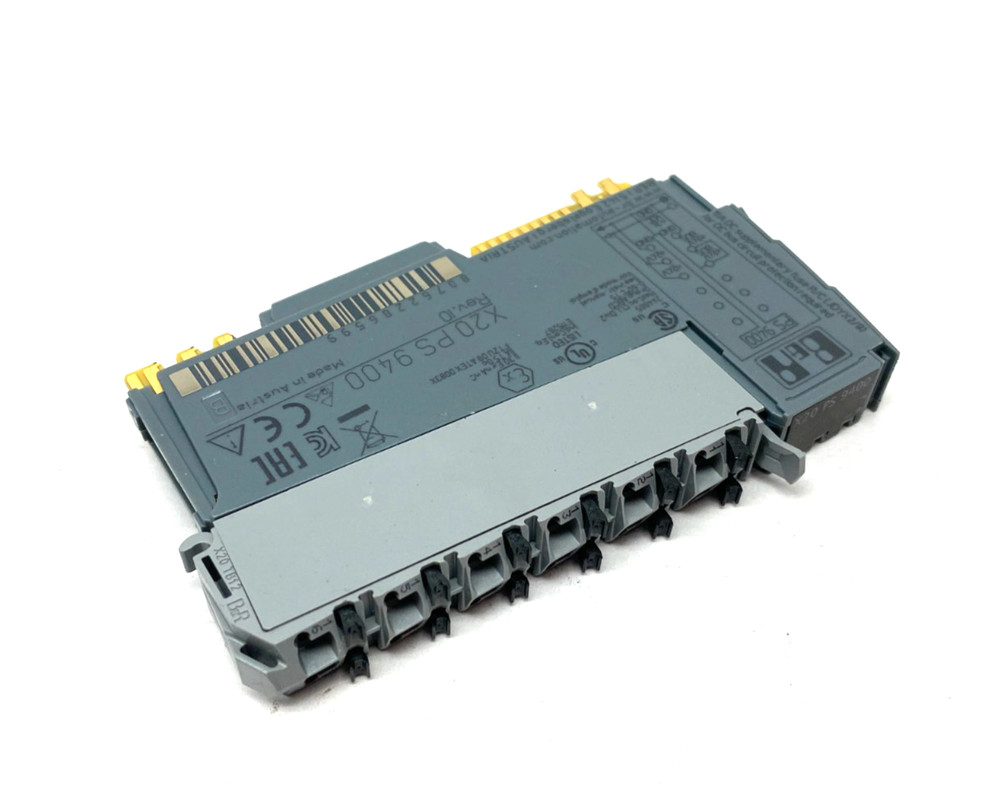B&R Automation X20PS9400 Bus Controller Supply Module, Internal I/O, X2X Link