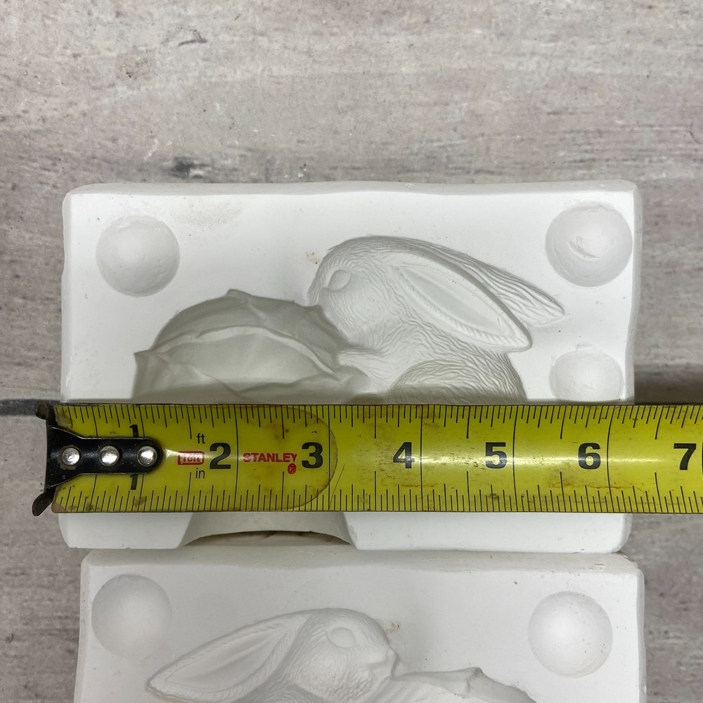 Weaver Ceramic Casting Mold Bunny and Cabbage #56