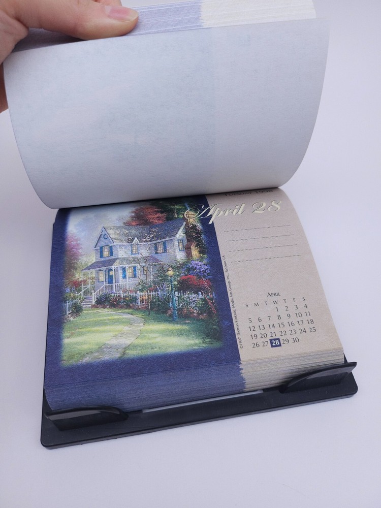 Thomas Kinkade Painter Of Light 1998 Scripture Calendar