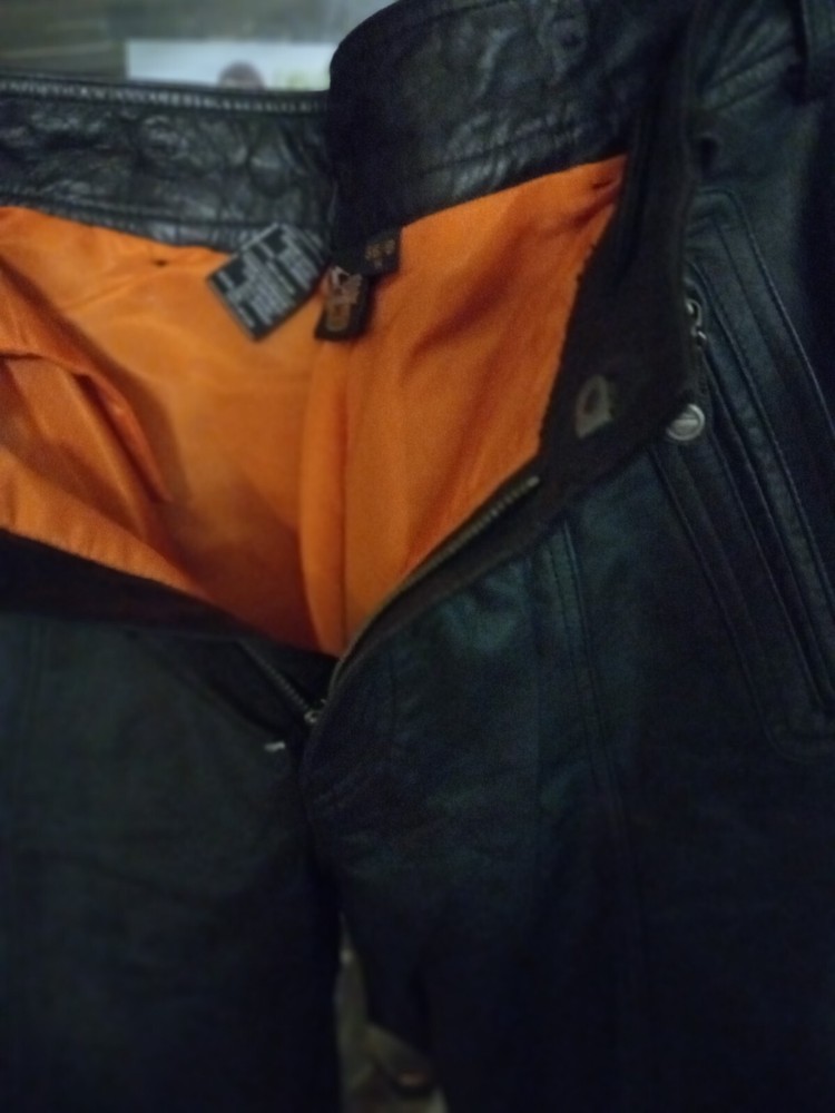 harley davidson leather Pants Unisex.