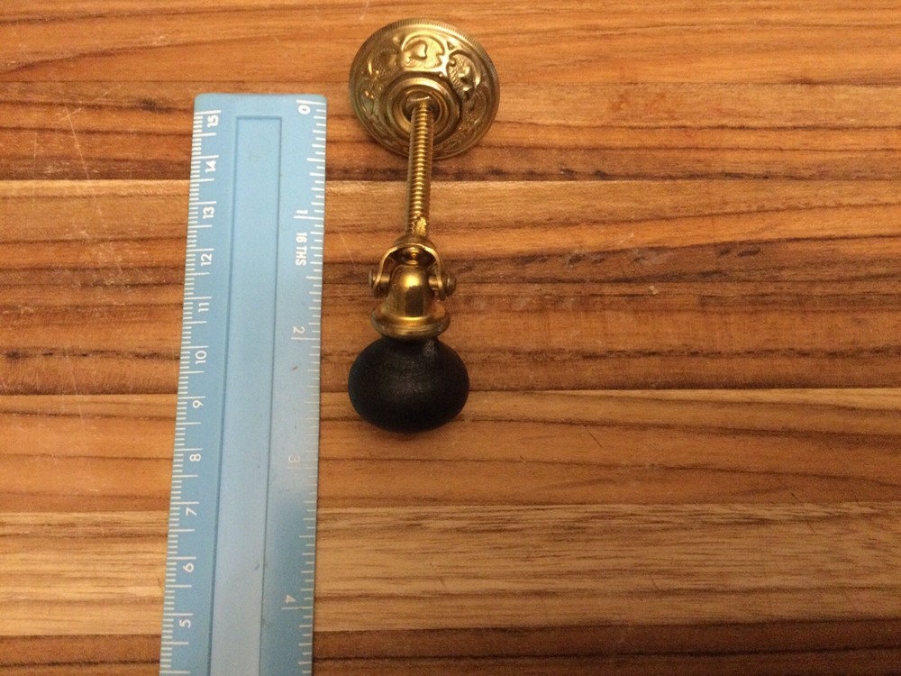 (Set Of 2) Small Vintage Looking Dresser Cabinet Knobs Pull Handle Tear Drop