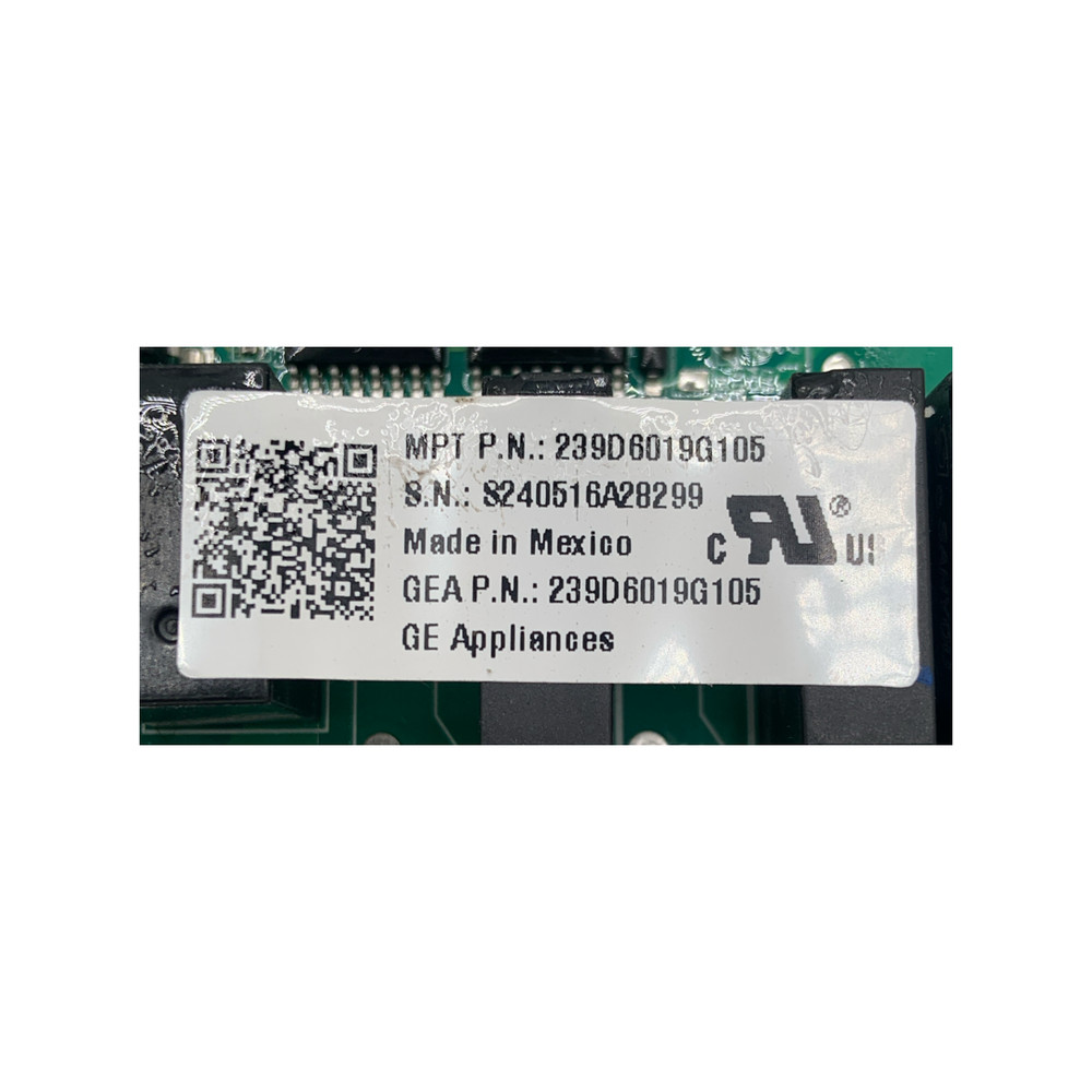 GE Refrigerator Control Board - Part Number 239D6019G105