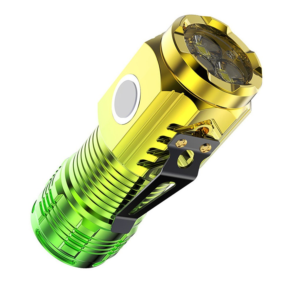 Portable Bright Flashlight 3* 3030LED Lamp Beads Super Bright Flashlight aa