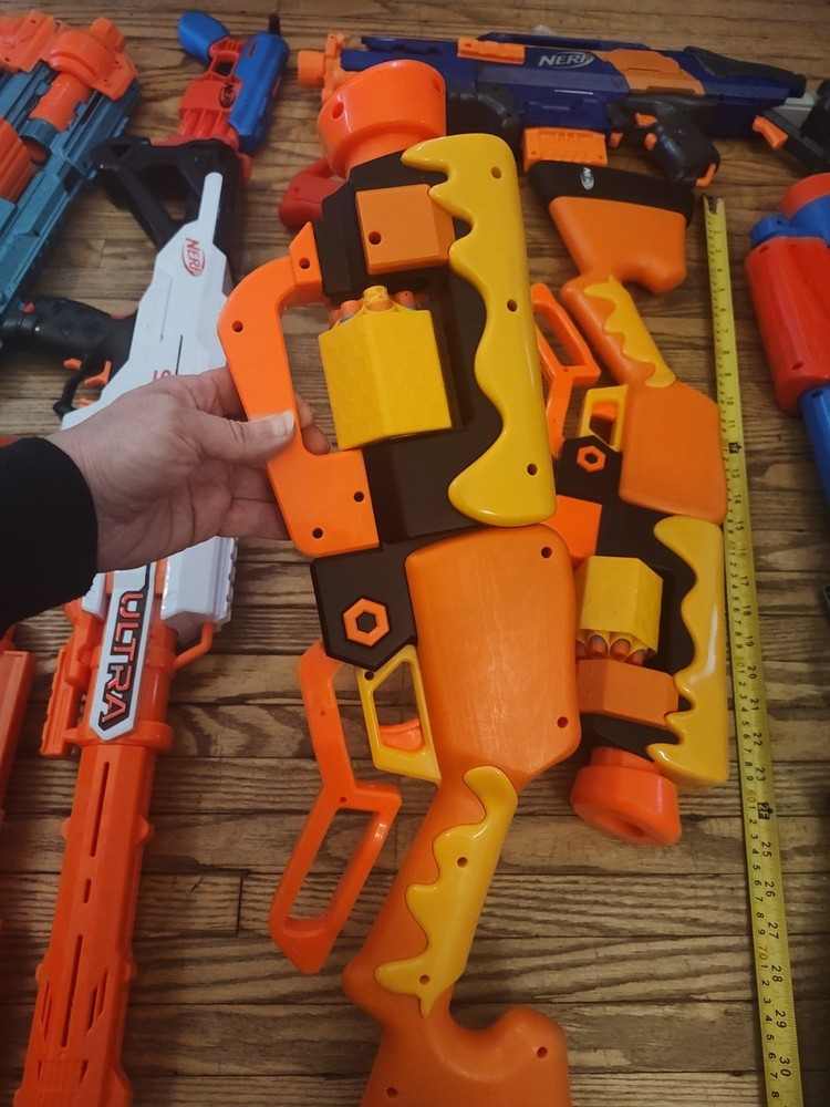 Huge Nerf Mod Lot 15 Blasters