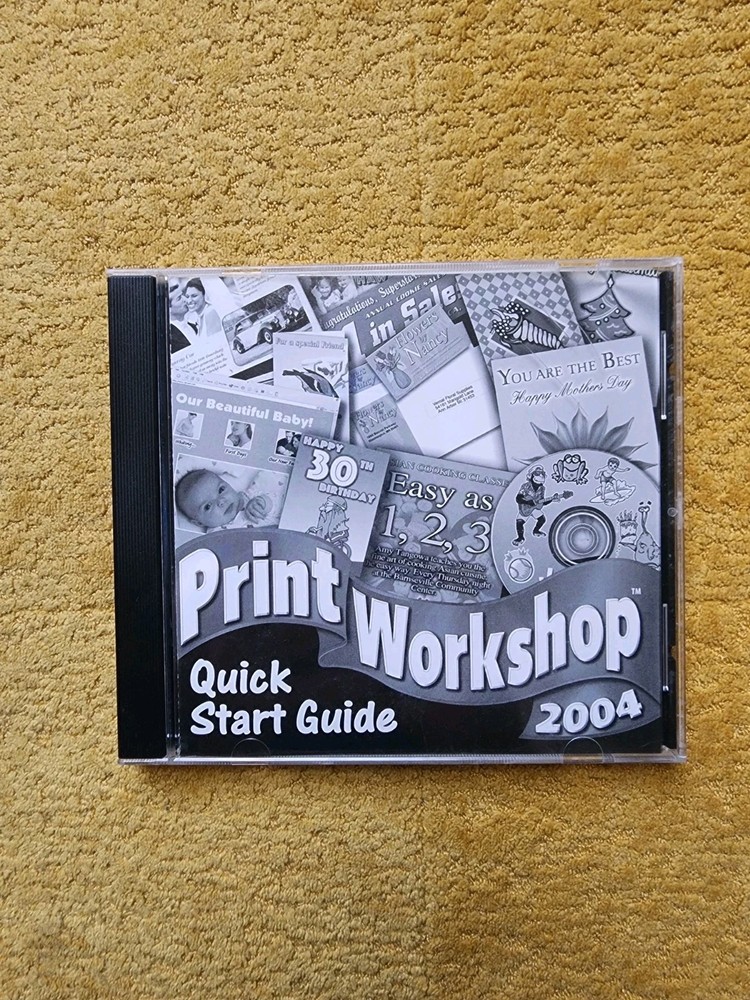 Print Workshop 2004 Limited Edition (PC CD-ROM) Jewel Case