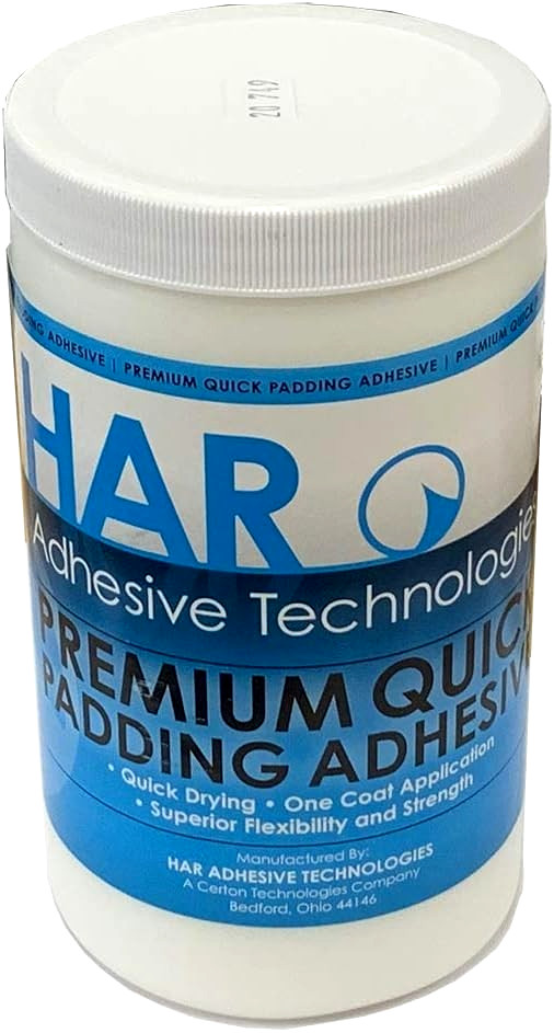 HAR Padding Compound White 1 Quart (32oz) For Making Note Pads Water-Based Resin