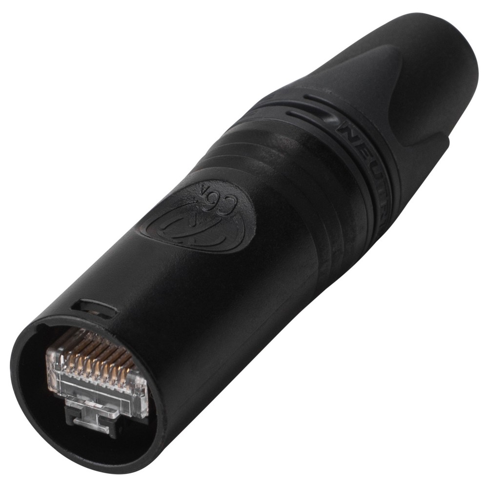 Neutrik NE8MX6-B etherCON Cat 6a Cable Connector - Black