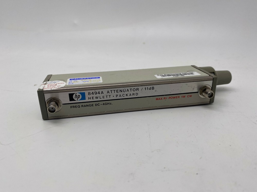 HP 8496A & (2) 8494A RF Step Attenuator
