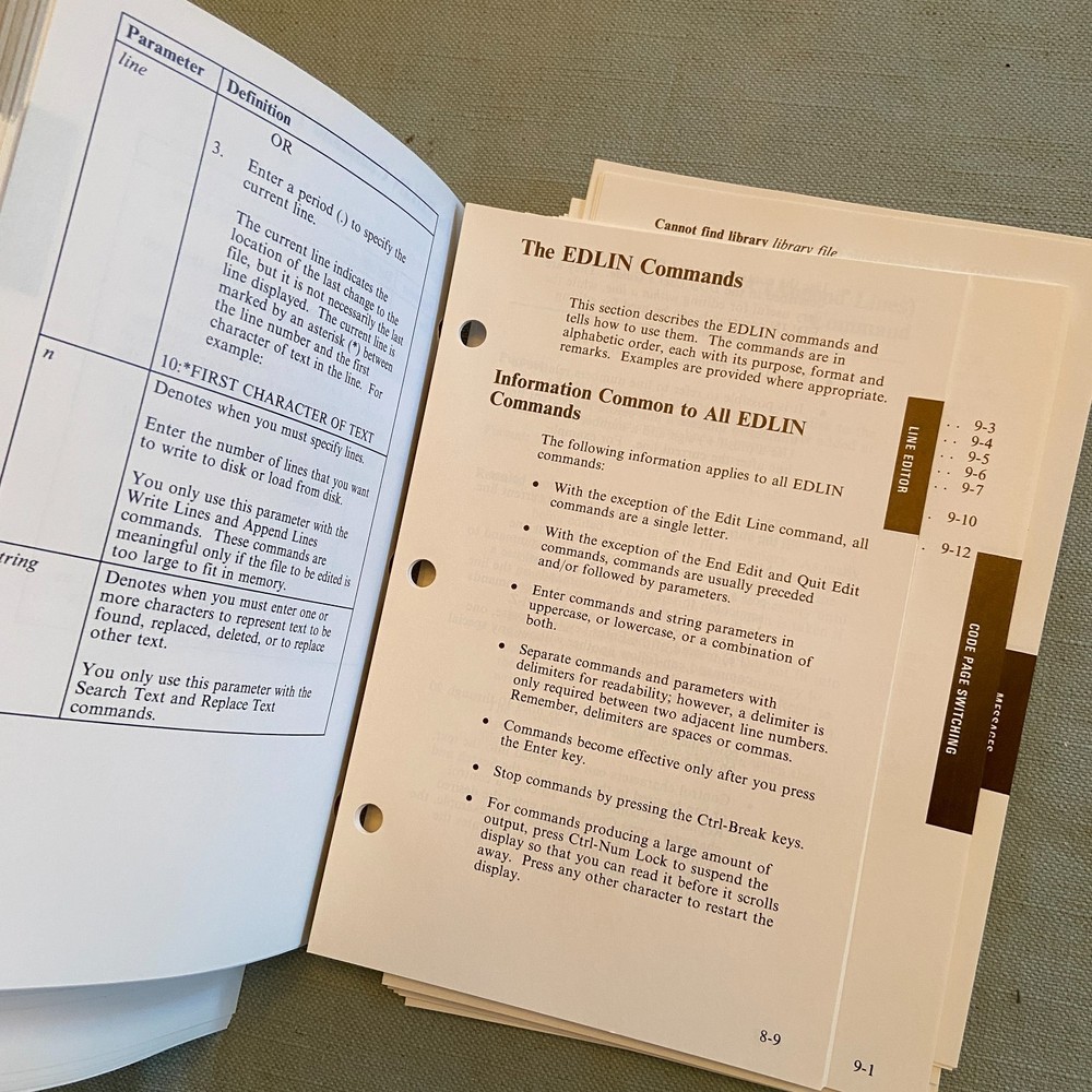 IBM Disk Operating System Version 3.30 Reference 1st Ed. 1987 Programming Family