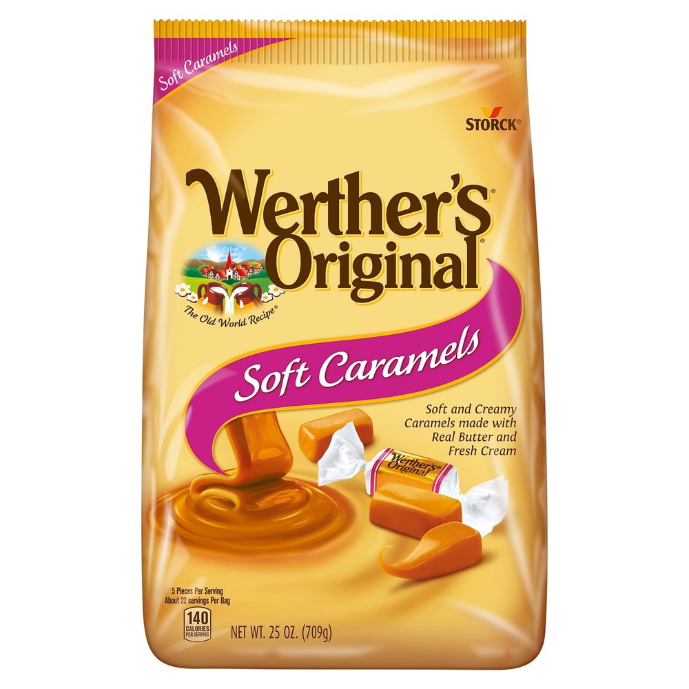 Werther's Original Soft Caramel Candy, 25 oz