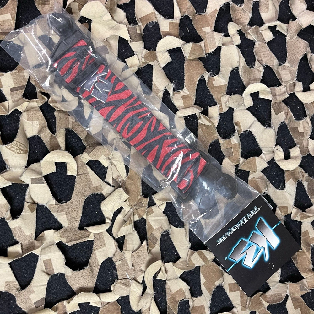 NEW KM Paintball EVS Goggle Strap - Tigers Blood