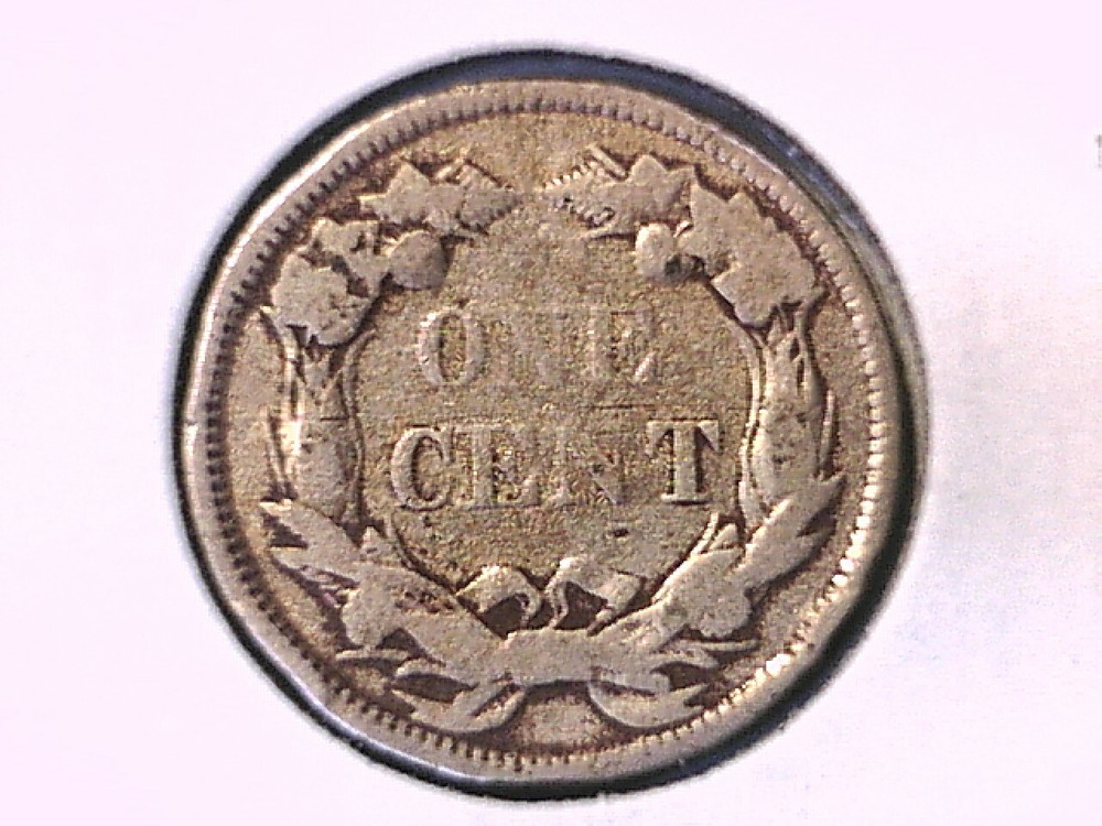 1858 Flying Eagle Cent Genuine Raw Ungraded 01247