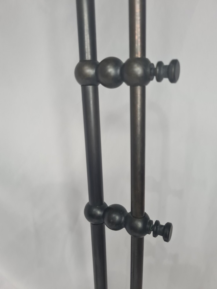 Statement Industrial Campaign Desk Lamp | Solid Heavyweight Task Light | 56cm