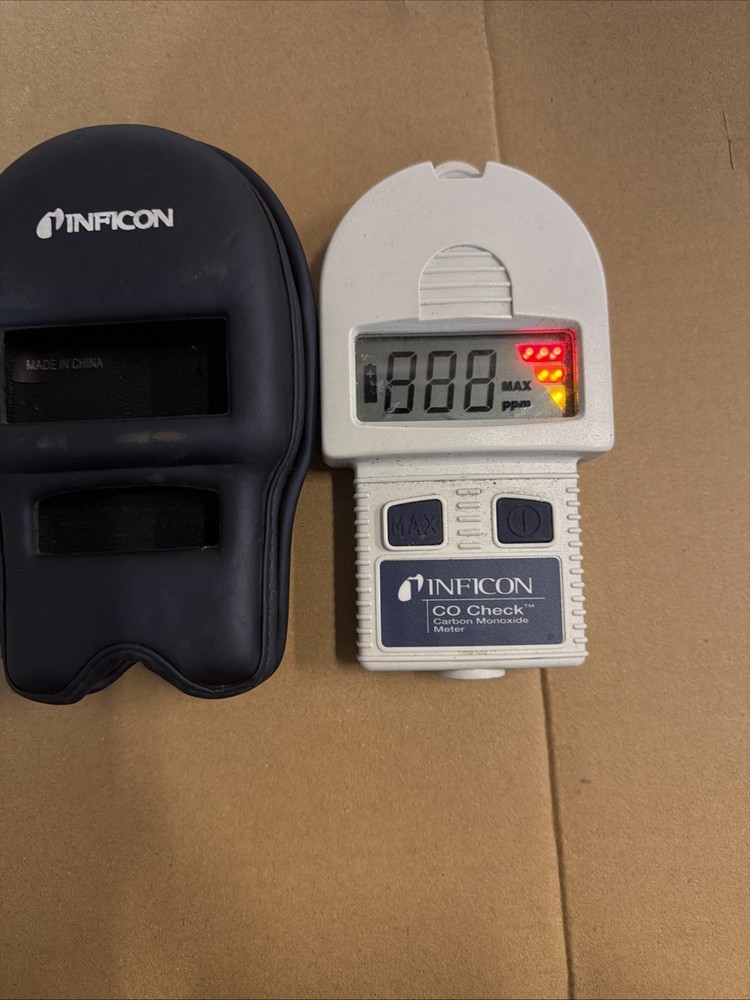 Used Inficon CO Check Carbon Monoxide Meter