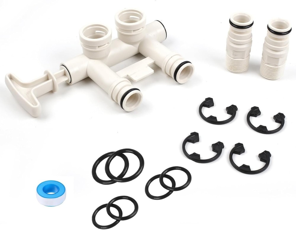 7345388 3/4" Water Softener Standard Bypass Valve Assembly 7345388 Kenmore GE