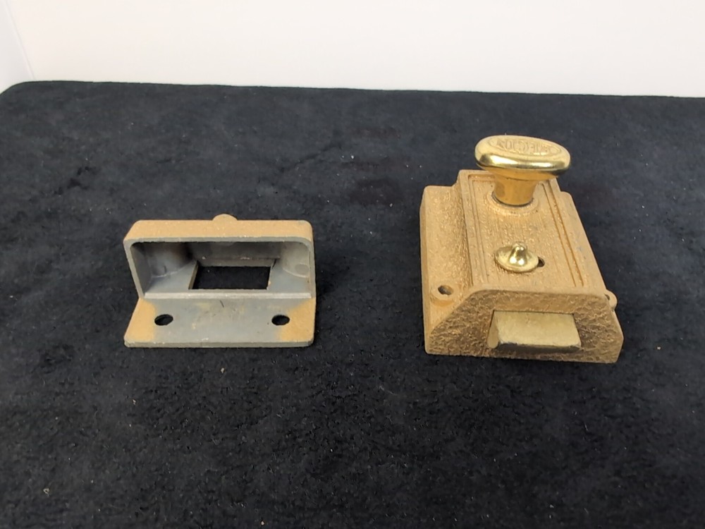 Vintage Brass Elgin Dead Bolt