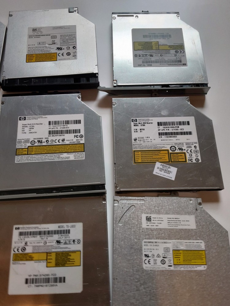 Select Notebook DVD-RW Models