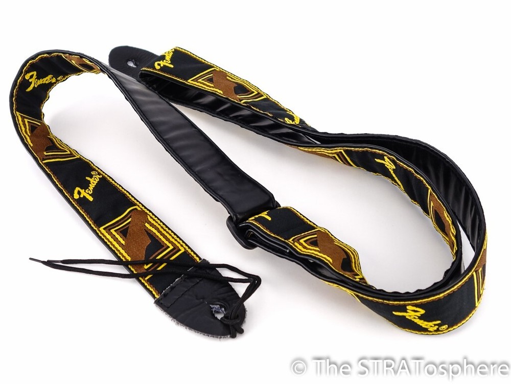 Fender Strat DELUXE LOGO GUITAR STRAP, Monogrammed