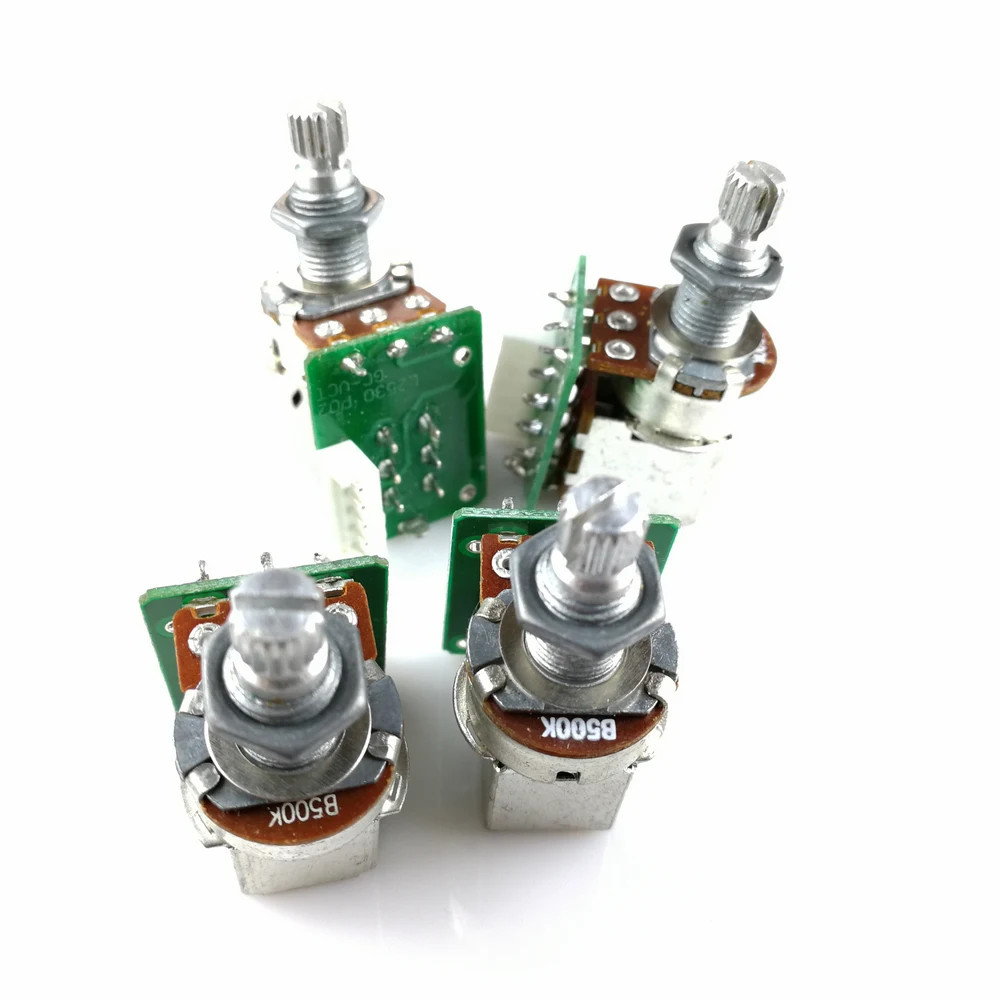 B500K Push-Pull Potentiometer with Circuit Board