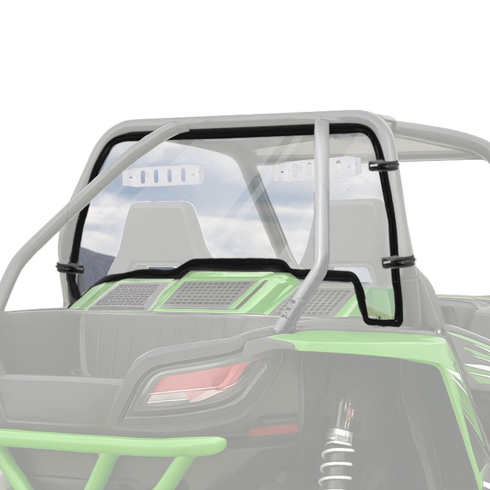 For 2012-2019 Arctic Cat Wildcat Rear Vented Windshield Panel Clear Back Window
