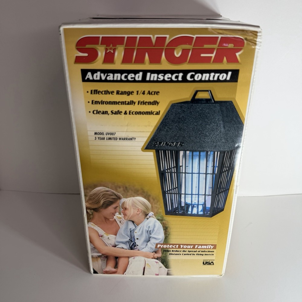 STINGER UV007 Bug Zapper Electronic Insect Control New Sealed