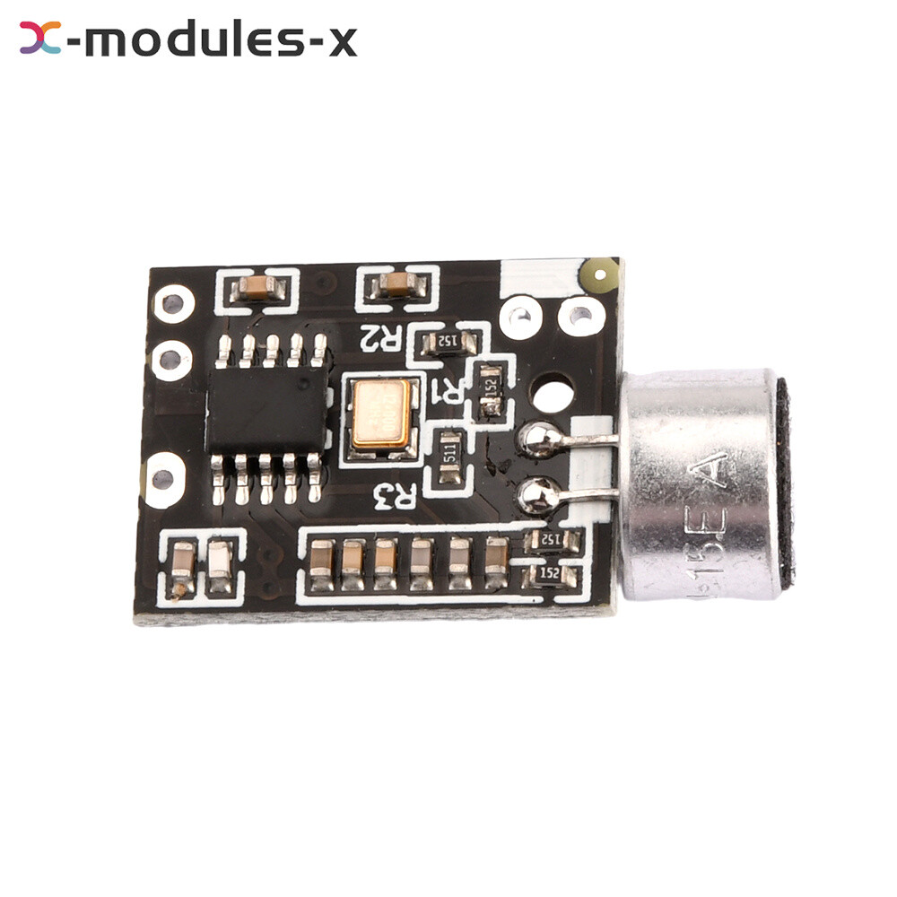 Wireless Microphone MIC FM 10dBm Transmitter Module Support Dual-channel Stereo