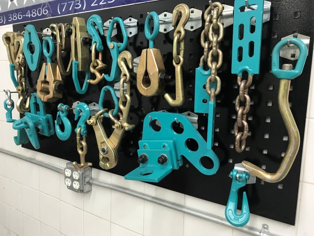 SET#49 AUTO BODY FRAME MACHINE HEAVY DUTY 22 PIECE PULLING TOOLS AND CLAMPS SET