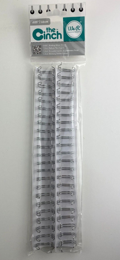 The Cinch - 0.625" Binding Wires (silver)