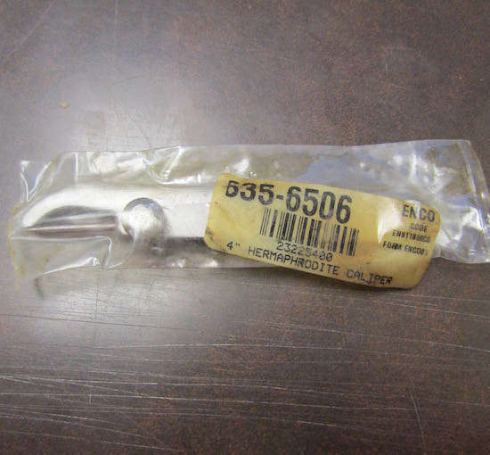ENCO 635-6506 4" HERMAPHRODITE CALIPER