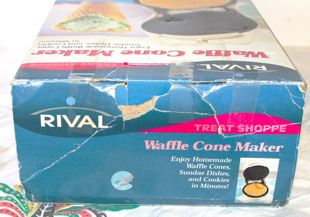 Rival Waffle Ice Cream Cone Maker Model WC800