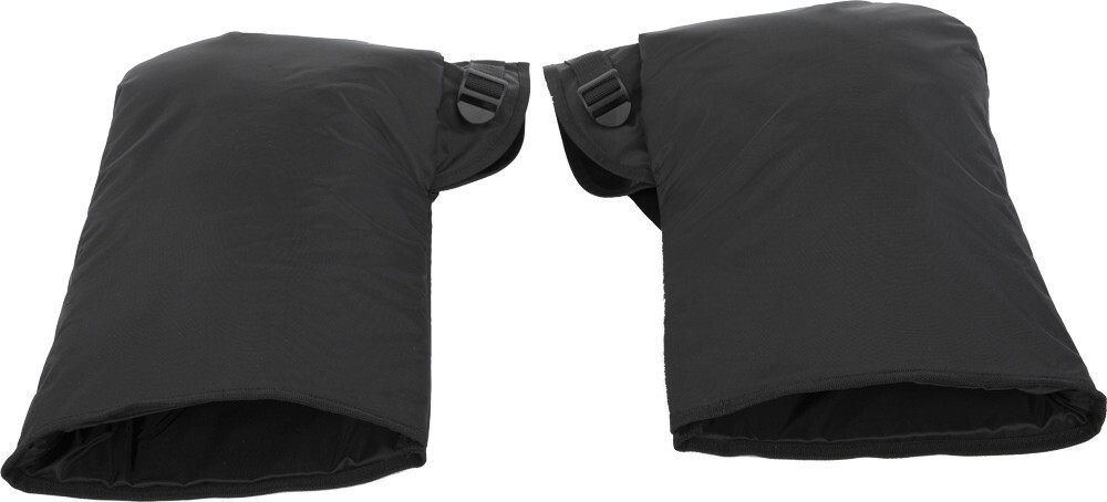 Universal Hand Guards / Handlebar Gauntlets, Snowmobiles, ATVs, Winter, Black