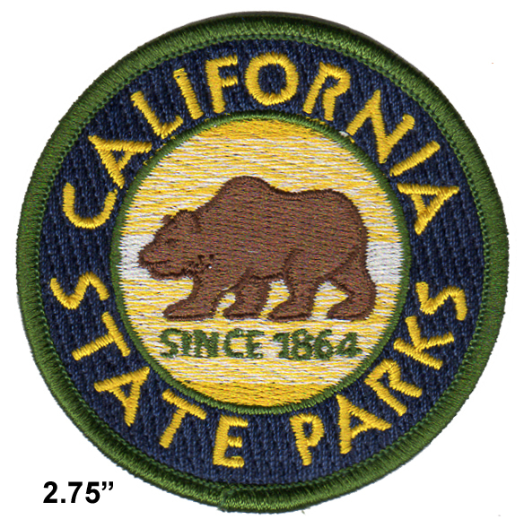 California State Parks - 2.75" Uniform Hat Patch