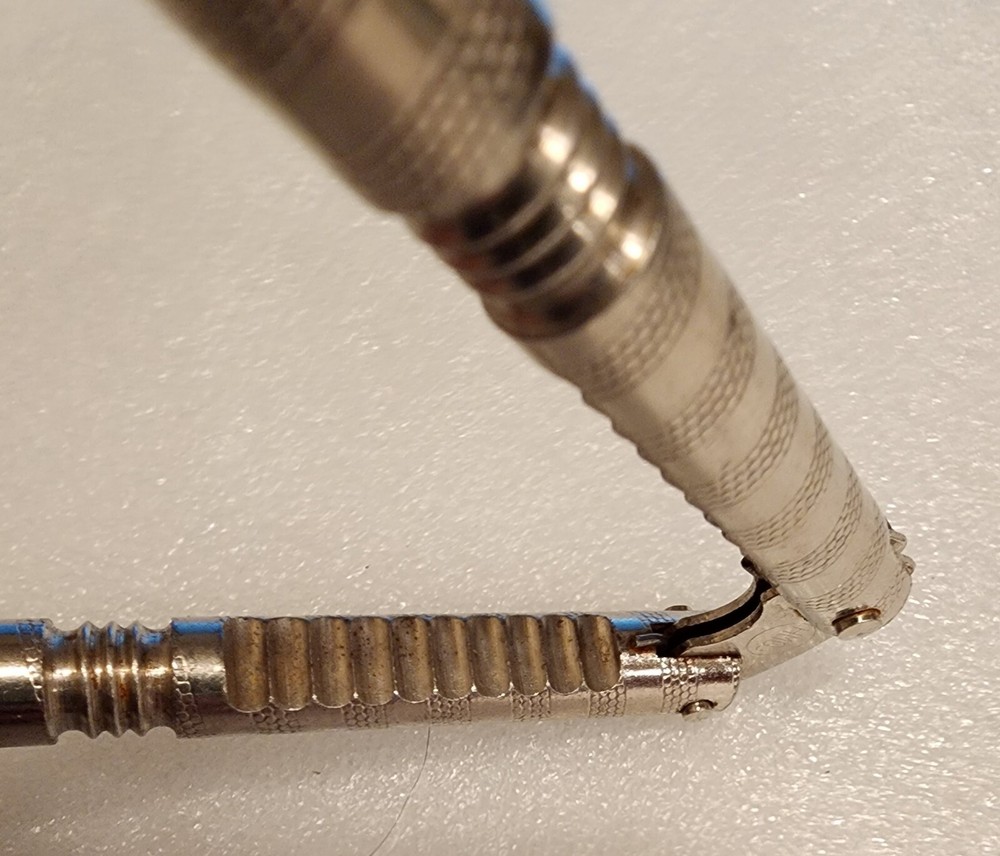 Vintage Metal Hand Held Nut And Shell Cracker Kitchen Tool Gadget HMQ