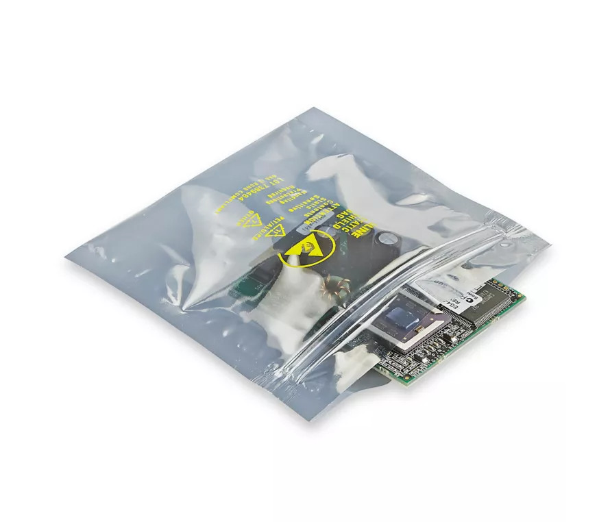 100 PACK Uline 4 x 4" Reclosable Static Shielding Bags