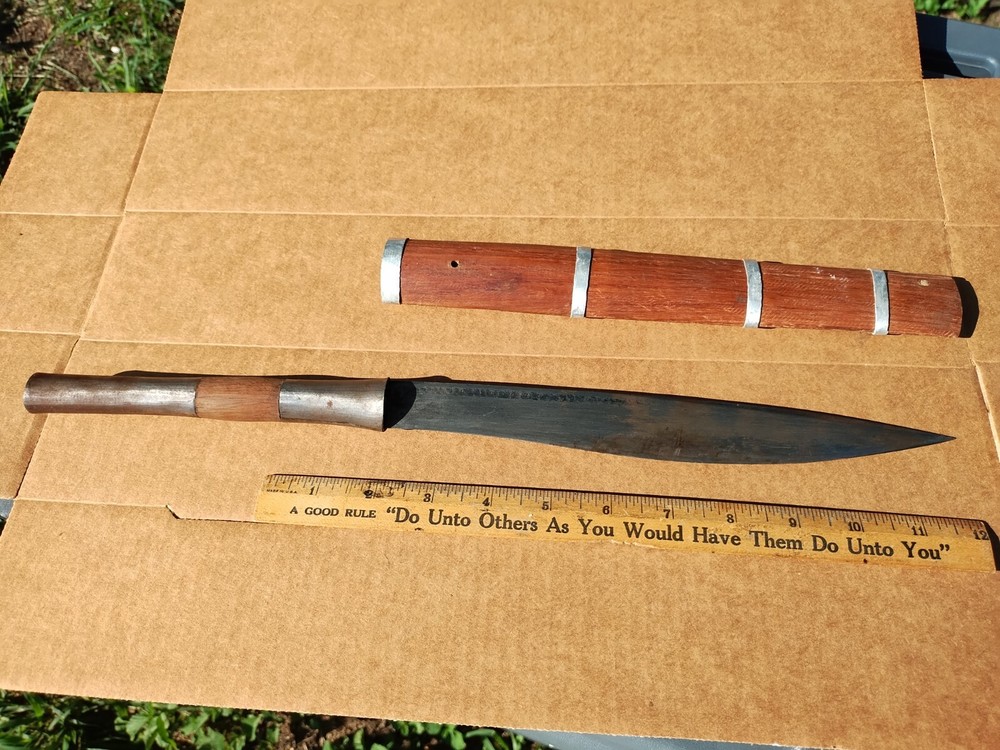 Vintage Burmese Dagger Knife 16"