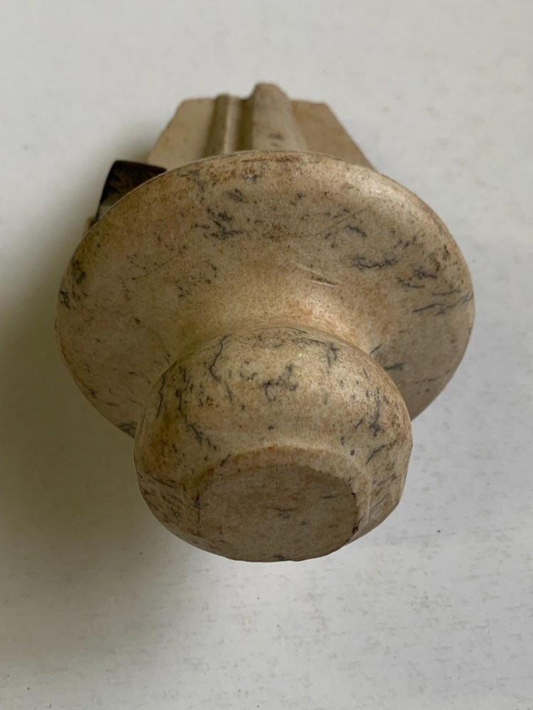 Vintage rare fancy Wall Switch Part, stone?, AS IS