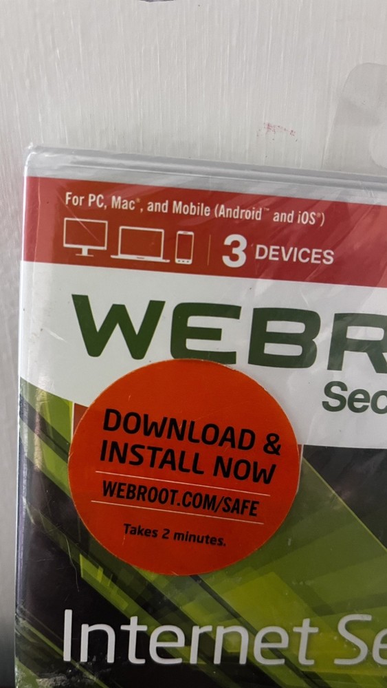 Webroot SecureAnywhere Internet Security