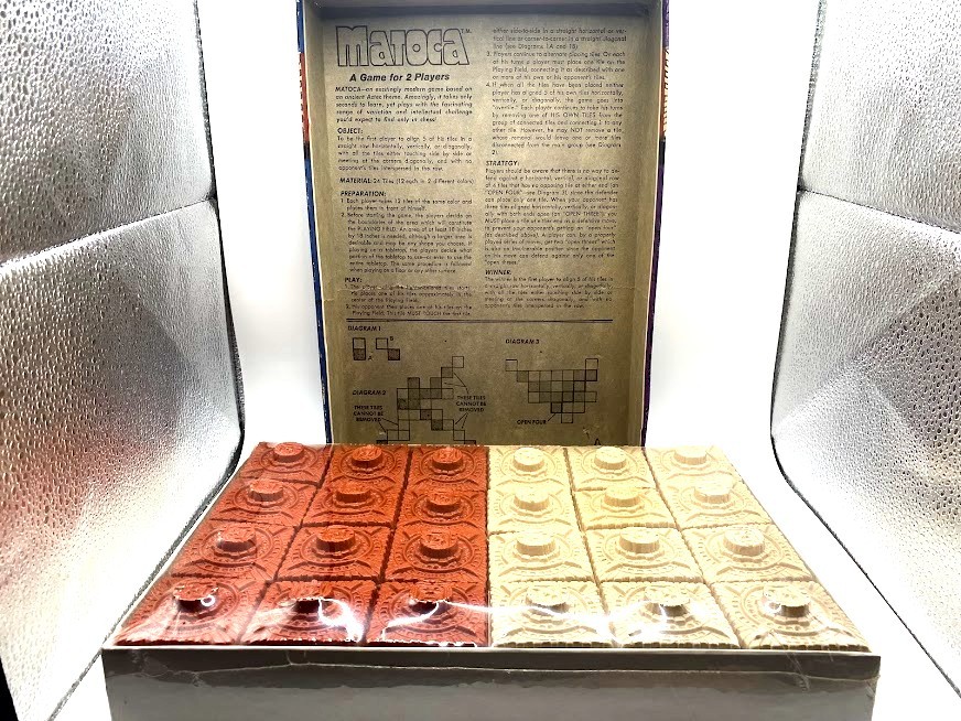 Vintage 1973 Matoca Ancient Aztec Strategy Game Sealed