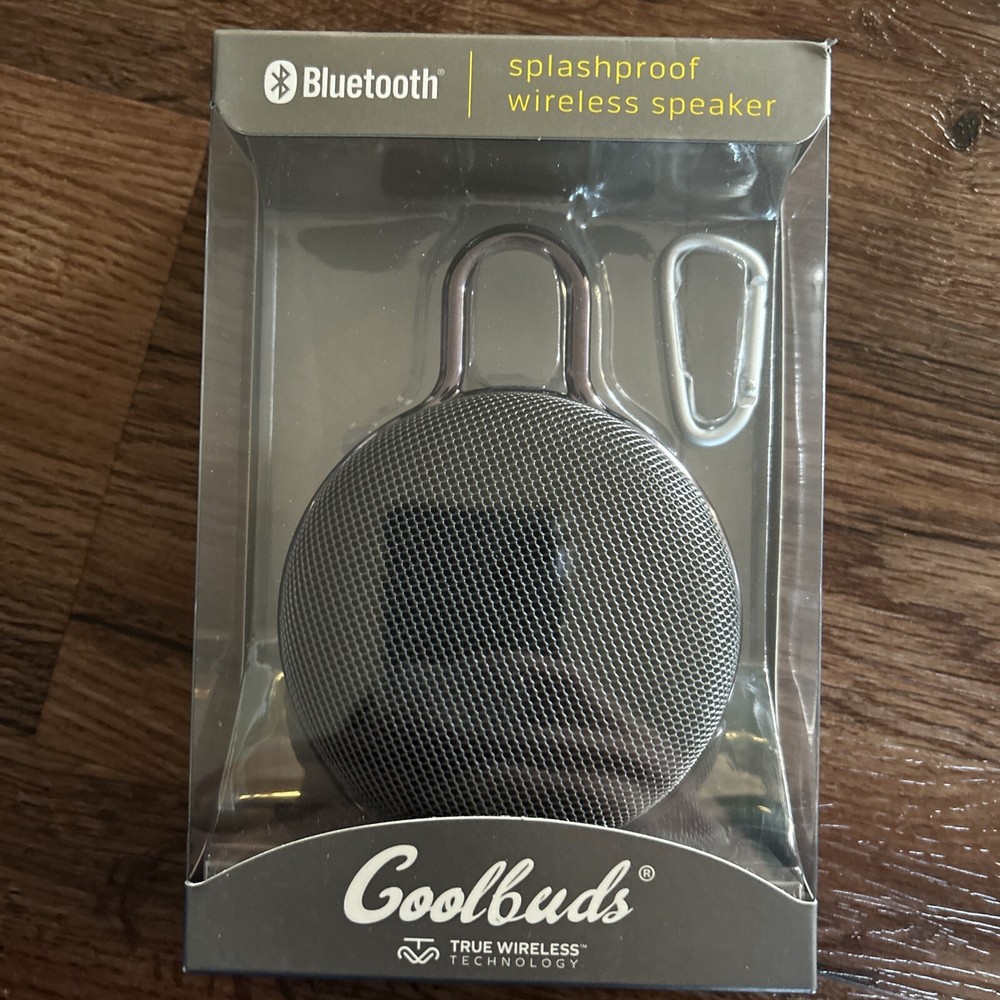Wireless Speaker CoolBuds Bluetooth Splashproof CPSTW310-BLK New Unopened Box 📦