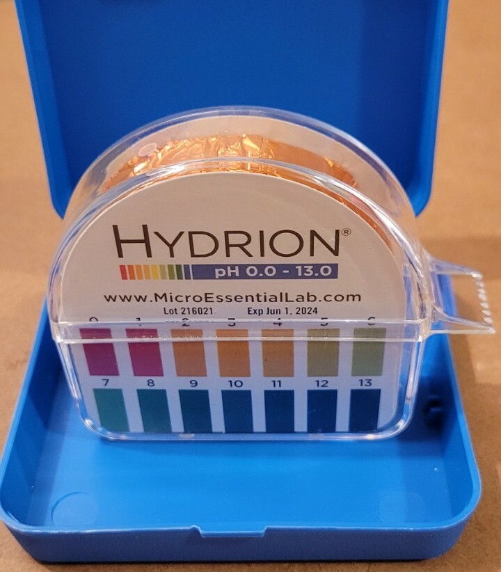 (10 Pack) HYDRION MICRO ESSENTIALS 0-13 pH Test Papers HJ613 Jumbo Exp Jun/24