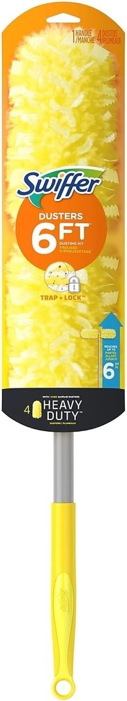 Heavy Duty Dusters with Super Extender Handle, Handle, 1 Handle/4