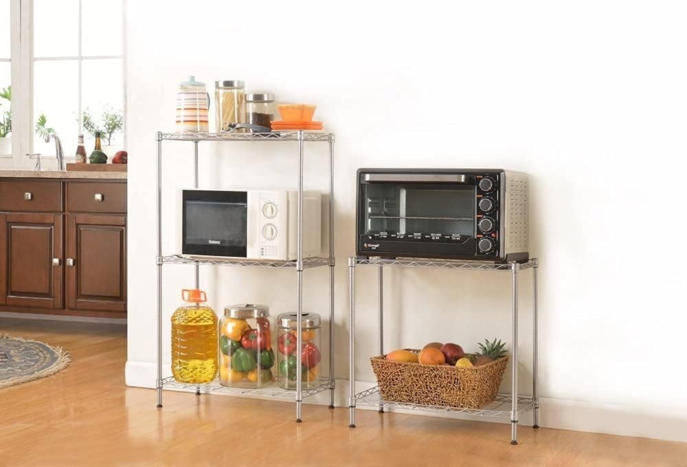 Wire Shelf Clips 8‑Pack for 1‑Post Shelving Replacements