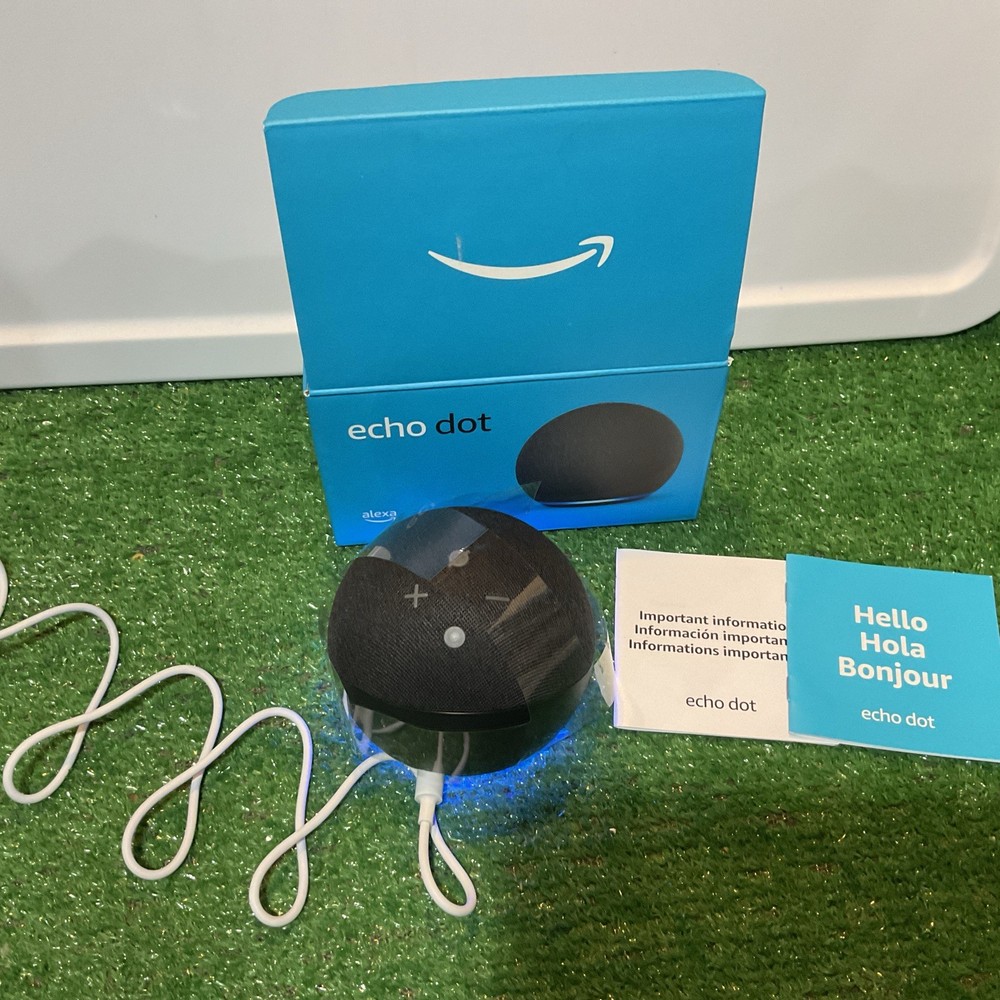 Amazon Echo Dot (5th Gen) - Smart Speaker with Alexa Charcoal - NEW OPEN !!!