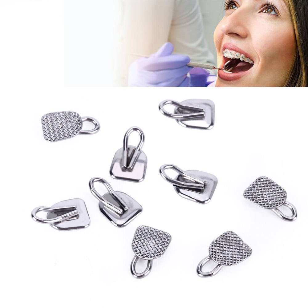 Dental Orthodontic Caplin Hook Traction Hook Rectangular 3mm Diameter Bondable