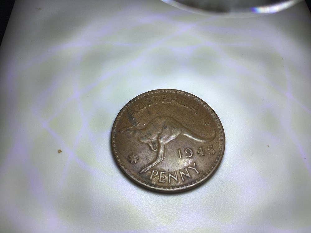 1945 Australian Penny Coin