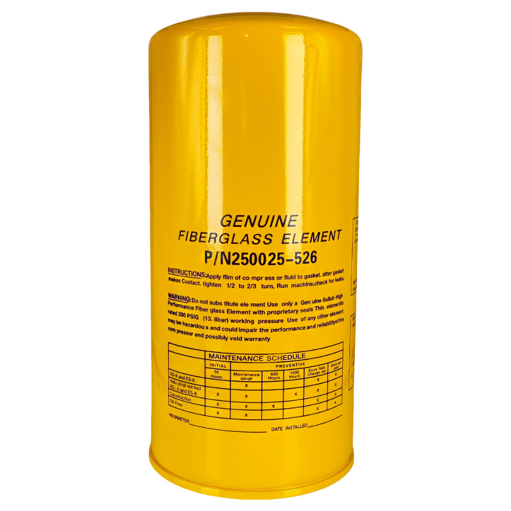 250025-526 Oil Filter for Sullair Air Compressor Filter