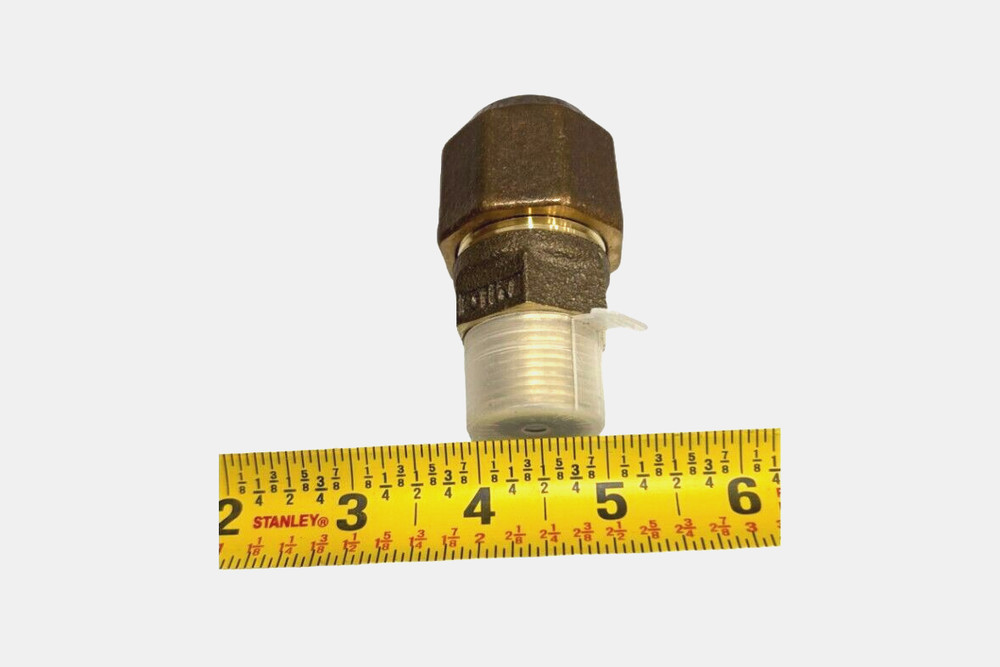 MCDONALD STRAIGHT COUPLING BRASS