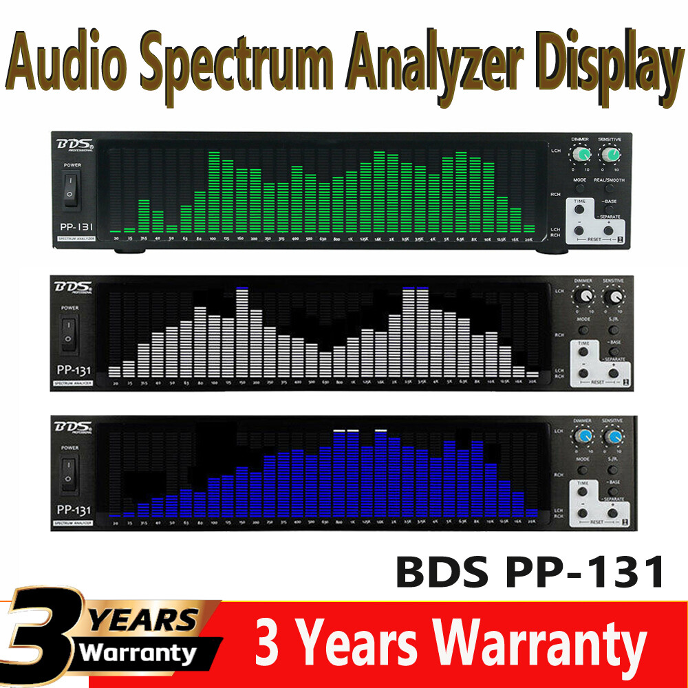 BDS PP-131 Audio Spectrum Analyzer Display Music Spectrum Indicator VU Meter
